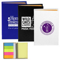 Compact Sticky Notes & Flags Notepad Notebook